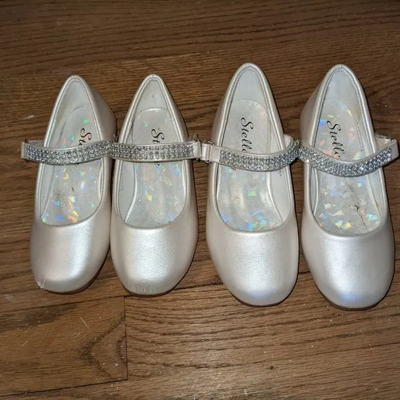 Matching Flower Girl Dresses and Shoes