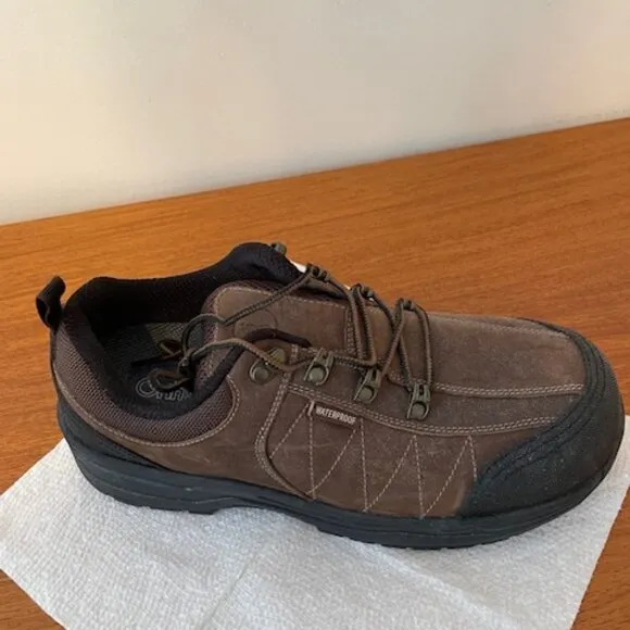 Men - Orthofeet Dolomite Brown Work Shoes - NWT - 10W