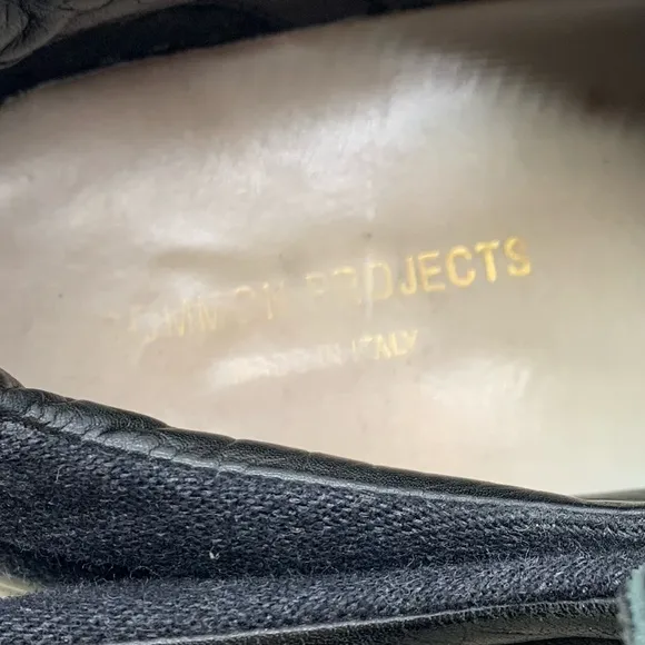 Men’s Common Projects Originals Achilles Black Denim