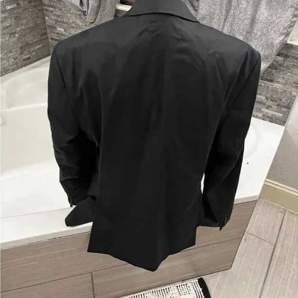 Men’s Express Classic Blazer Black Formal Business Wedding