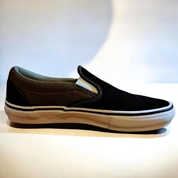 Men’s Vans Skate Slip on Port/Black Green Size 8.5 NWOT