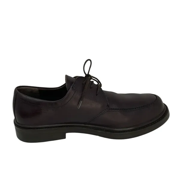 MEPHISTO Shoes Dress Loafers Lace Up Brown Leather Portugal Size 9