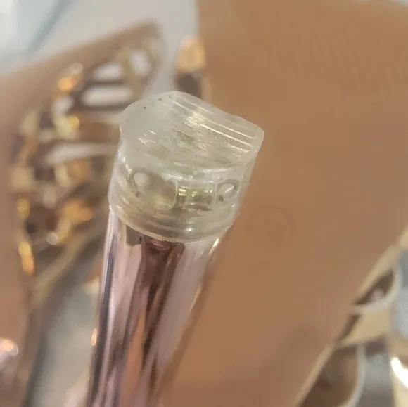 Metallic Gold Strappy Sexy Sandals/Stiletto Heels NEW!!🌟👠