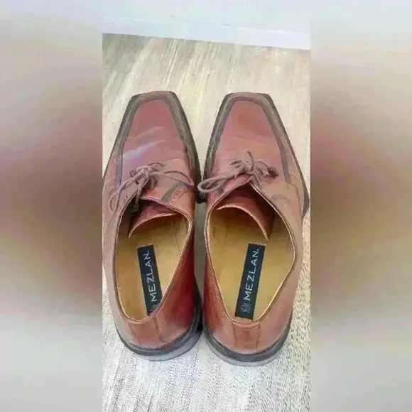 MEZLAN Brown Leather Oxford
