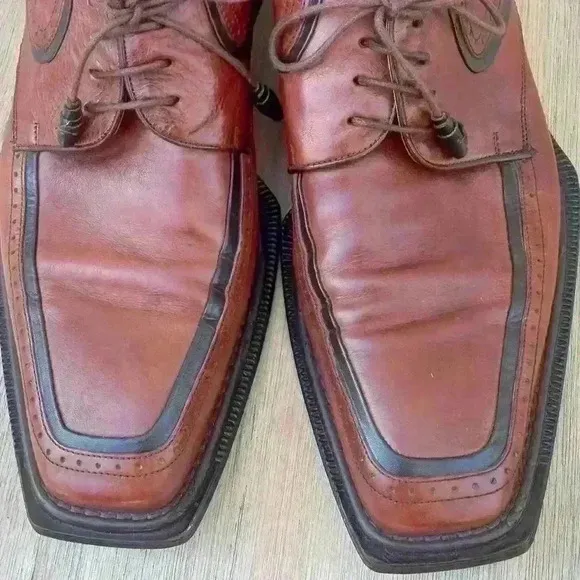 MEZLAN Brown Leather Oxford