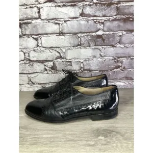Mezlan Cantabria Black Leather Cap Toe Oxfords Dress Shoes Men’s Sz 10W US/43EU