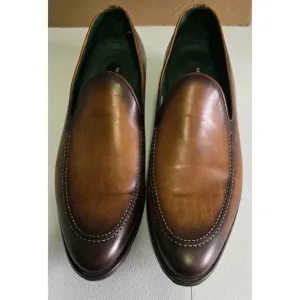 Mezlan  Men's Rodin 12M Calfskin Classic Slip On Loafers Spain‎