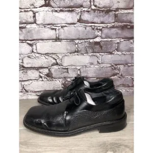 Mezlan Picasso Black Leather Lace Up Oxfords Dress Shoes Men’s Sz 9M US/42EU