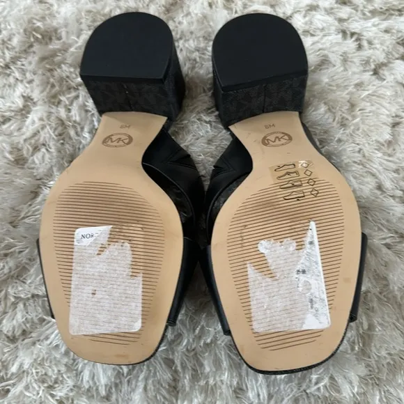 Michael Kors Black Women's Slide Sandals new ✨size 6