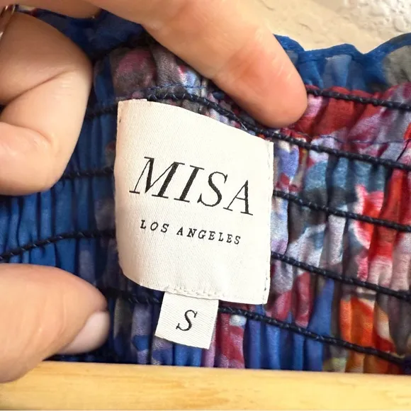 Misa Los Angeles - Sabine Dress in Digital Floral Size Small