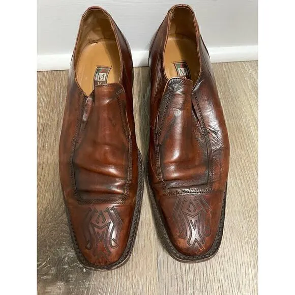 Muratti Florentino Italian Leather Men's Dress Shoes, size 42