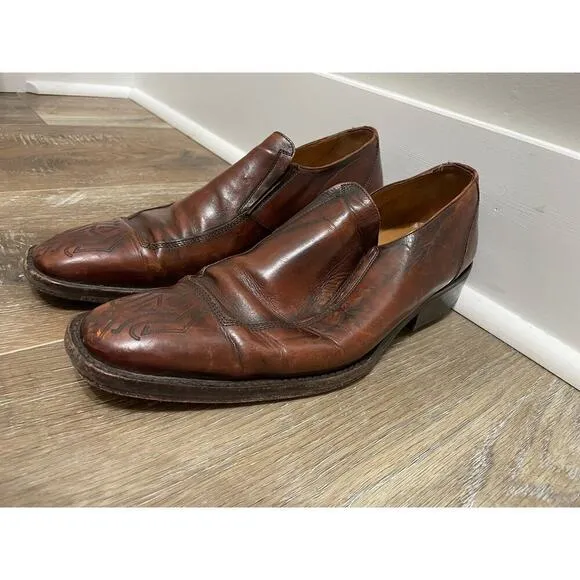 Muratti Florentino Italian Leather Men's Dress Shoes, size 42
