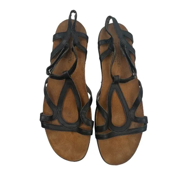 Naot Dorith Strappy Flat Sandals Size 42 Women's