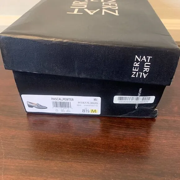 Naturalizer leather  pascal pump loafer size 8,5