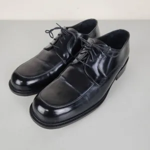 Nettleton Shoes Mens 11 Black Patent Leather Oxford Made In Spain Career Formal