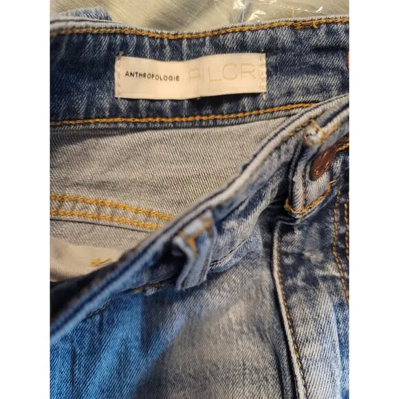 New Anthropologie Pilcro Denim Bermuda Shorts - 25 Waist