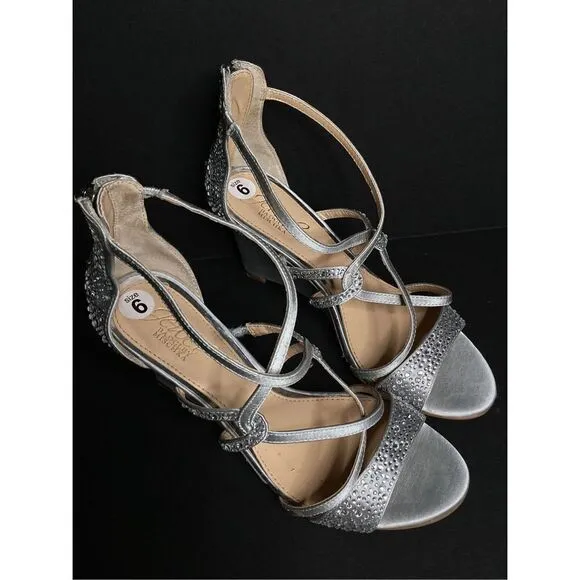 New. Badgley Mischka jeweled shoes. Size 6. Retails $240