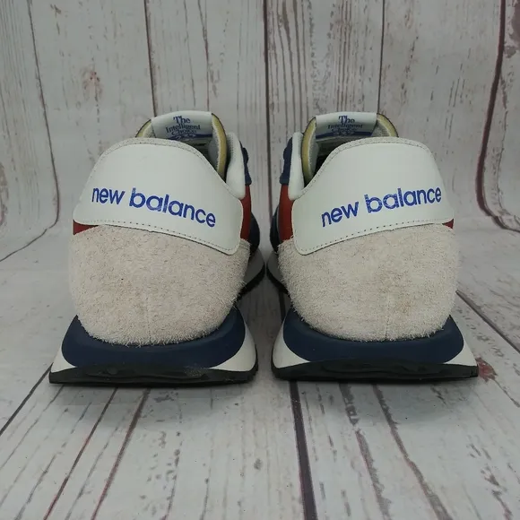 New Balance 237 Mens Size 13 D Running Shoes Red White Blue Sneakers