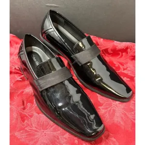 NEW Calvin Klein Bernard 34F1511 Black Patent Tuxedo Formal Shoes MEN'S 11