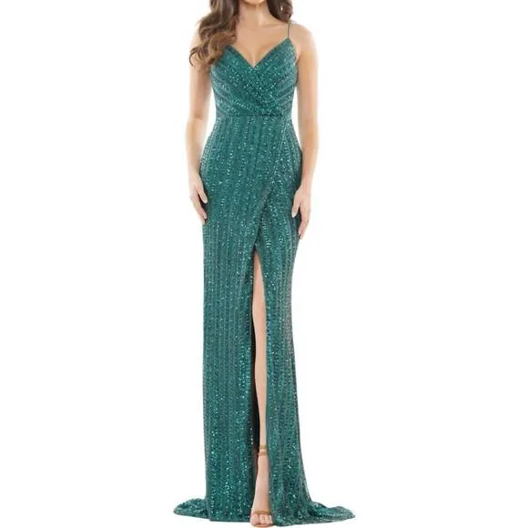 NEW COLORS DRESS prom dress in deep green