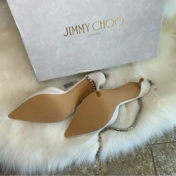 NEW Crystal Wedding Heels