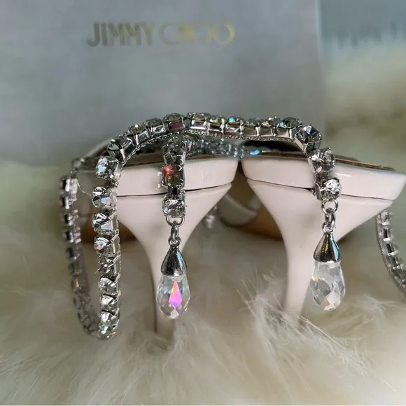 NEW Crystal Wedding Heels
