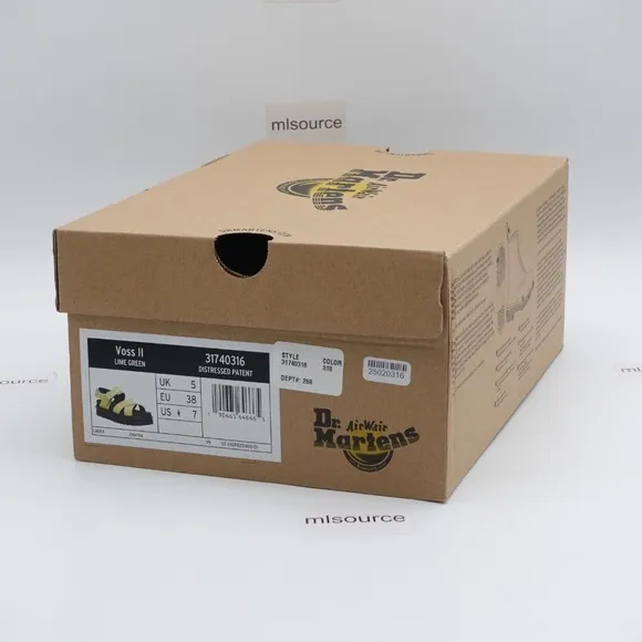 NEW Dr. Martens Voss II Platform Strappy Sandals 31740316