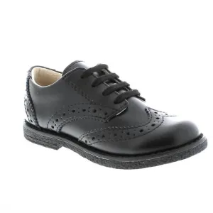 NEW FOOTMATES kid's logan dress shoes in black