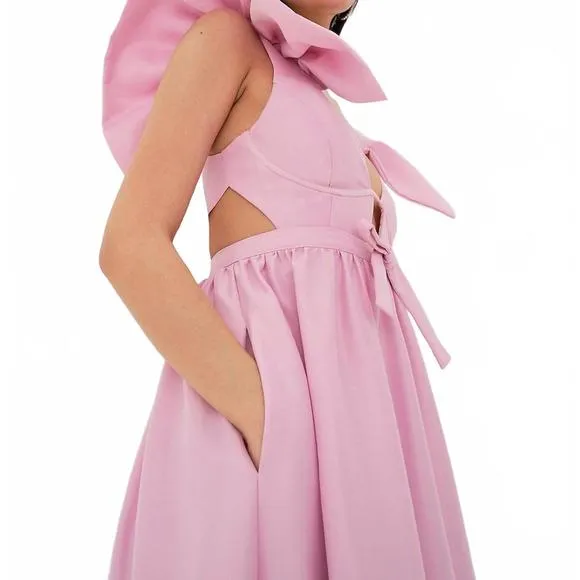 NEW FOR LOVE &amp; LEMONS miriam ballerina dress in pink