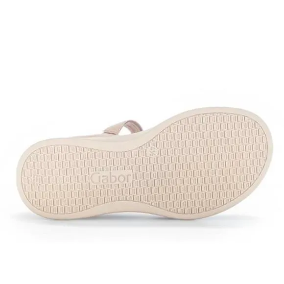 NEW GABOR women's strappy sandals in champagne