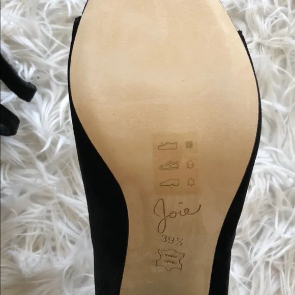 NEW • Joie • Laina Block Heel Velvet Sandals 9.5