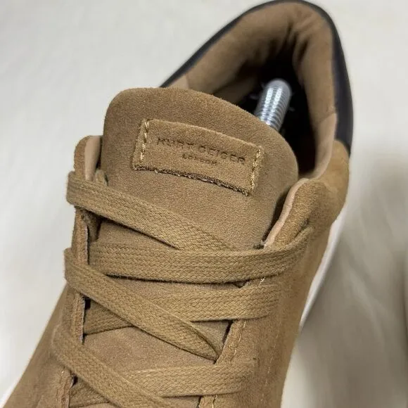 NEW Kurt‎ Geiger Men's US 10 / 43.5 Tan Suede Laney Lace Up Sneaker Shoes