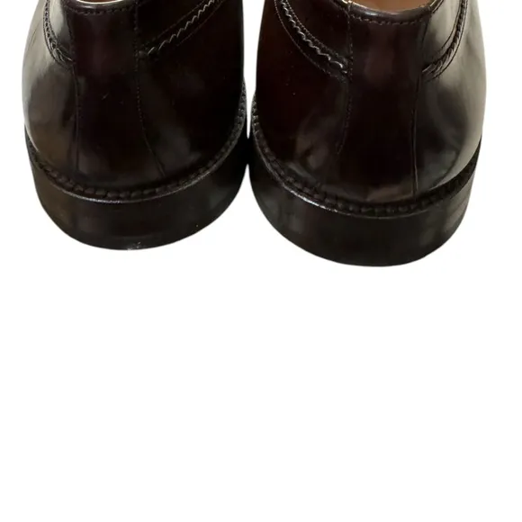 New Mezlan Istanbul Brown Leather Monk Strap Dress Shoes 13  13M
