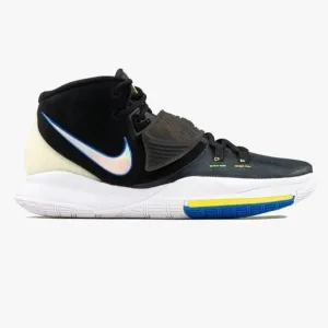 New Nike Kyrie Irving 6 Basketball Shoes Black Mens Size 10