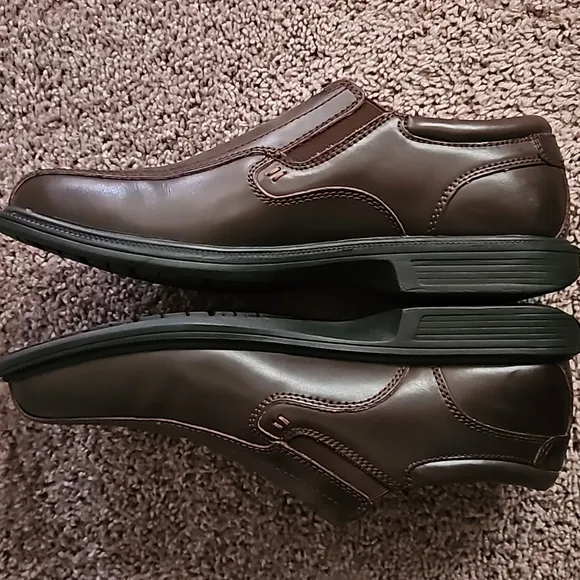 *New* Nunn Bush Bleeker Street Bike Toe Slip On Dress Shoes