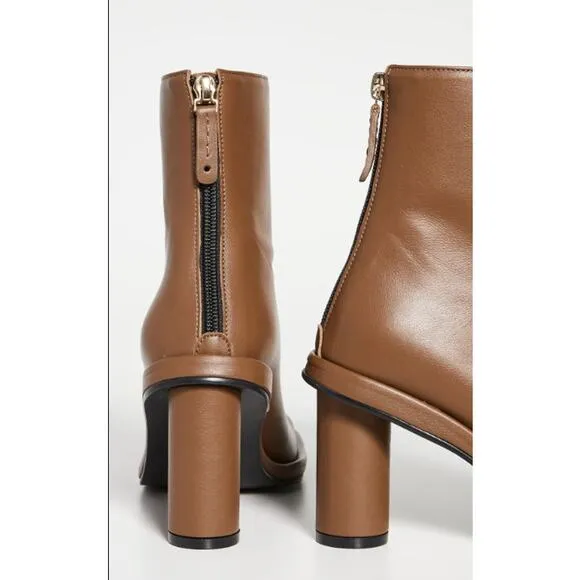 NEW REIKE NEN Front Piping Ankle Brown Boots Leather US Size 9.5 EU 40