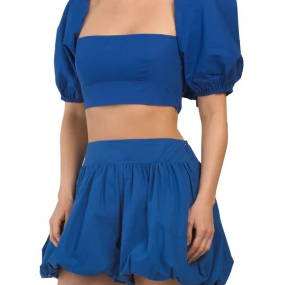 NEW SUSANA MONACO Poplin Bubble Shorts ( top available in separate listing)462tn
