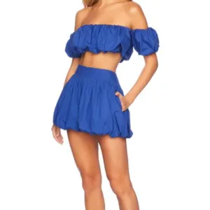 NEW SUSANA MONACO Poplin Bubble Shorts ( top available in separate listing)462tn