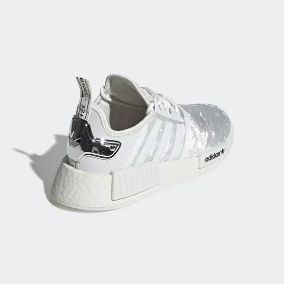 [NEW] Women's adidas NMD_R1 Shoes White Size 9.5 GW5681