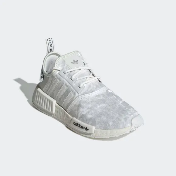 [NEW] Women's adidas NMD_R1 Shoes White Size 9.5 GW5681