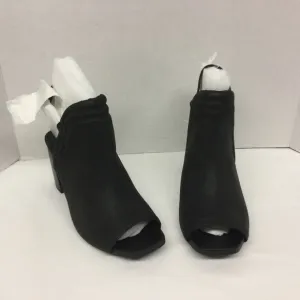 New WOMENS SHOES MIA KEITY OPEN TOE HEEL BLACK SLING BACK NEW SIZE 9
