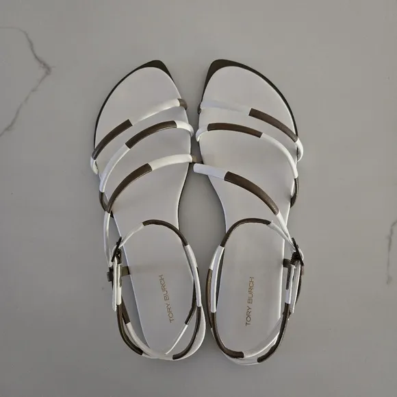NIB Tory Burch Split Mignon Strappy Sandals