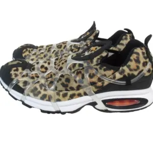 Nike Air Kukini SE Leopard Slip On Athletic Shoes DJ6418-001 Men's Size 10