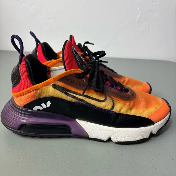 Nike Air Max 2090 Magma Orange Men's Athletic Shoes Sneakers Size 8 BV9977-800