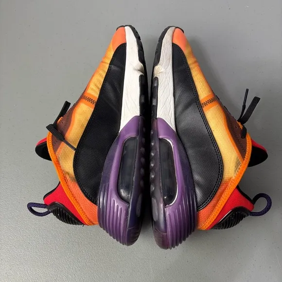 Nike Air Max 2090 Magma Orange Men's Athletic Shoes Sneakers Size 8 BV9977-800