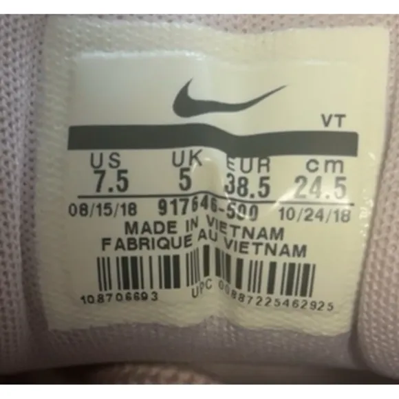 Nike Air Max 97 &quot;Barely Rose Volt&quot; Shoes Women's Size 7.5  Pink