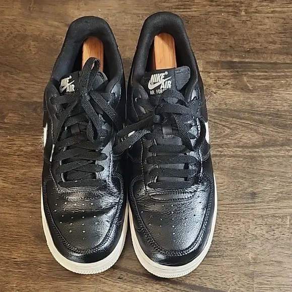 Nike Air Men's Black Sneakers Air Force 1