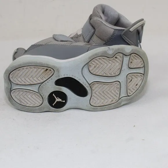Nike Baby's Gray Jordan 6 Rings Shoes Size 7C