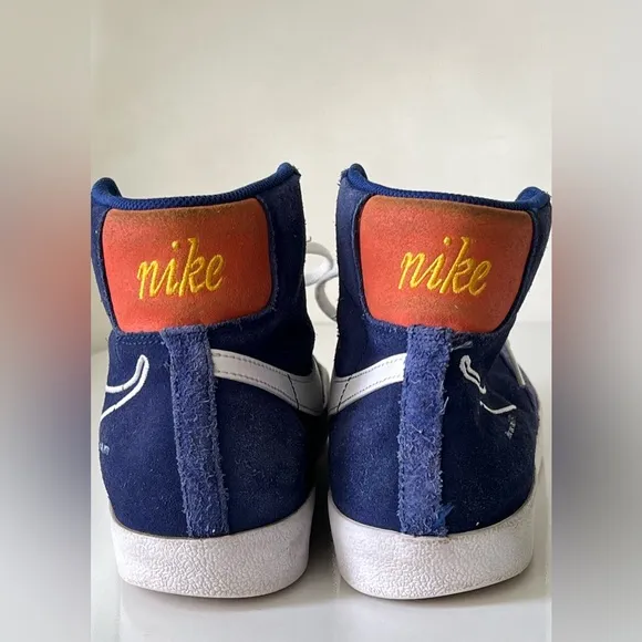 Nike Blazer Mid ‘77 First Use Deep Royal Blue Shoes DC3433 400 Size 10.5
