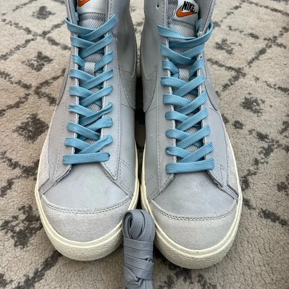 Nike Blazer Mid ‘77 PRM Men's Gray Sneakers size 11